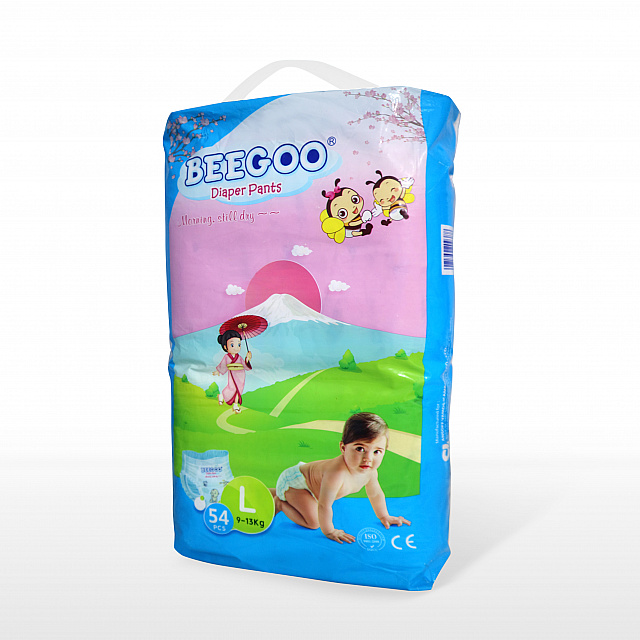 Beegoo Baby Diaper Pant-L54/bag (Pull-Up)